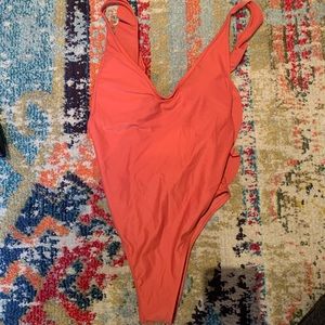 Aerie low back one piece swimsuit